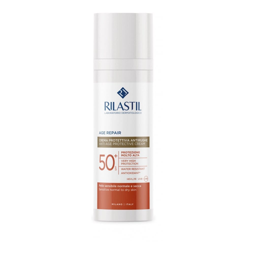 Rilastil - Crème solaire pour le visage 'Sun System Age Repair Anti-Age Protective SPF50+' - 50 ml