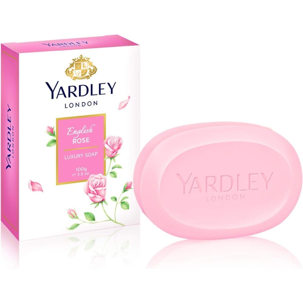 Yardley - Set de savon 'English Rose' - 100 g, 3 Pièces
