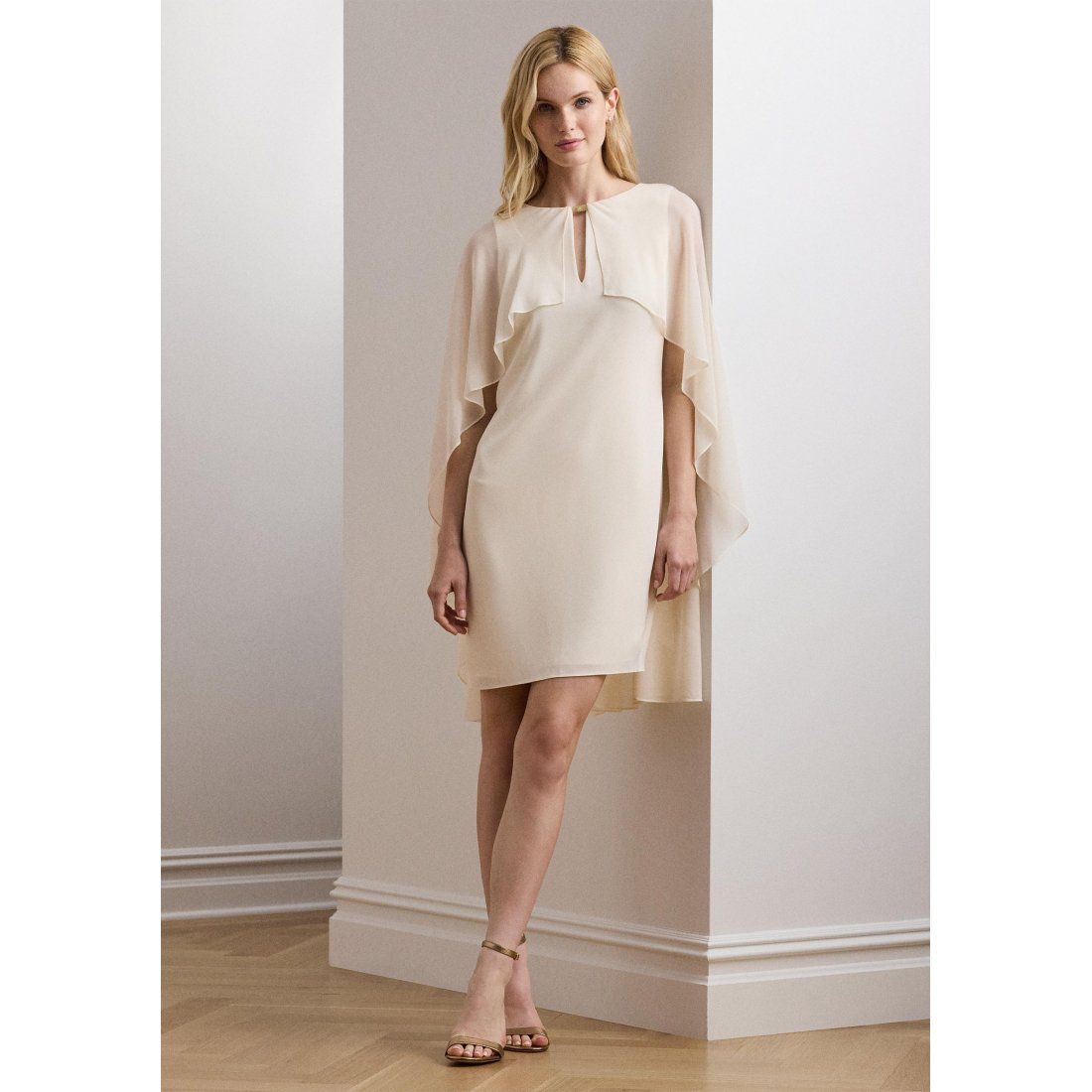 Lauren ralph lauren - "Robe de cocktail 'Cape Georgette' pour Femmes"