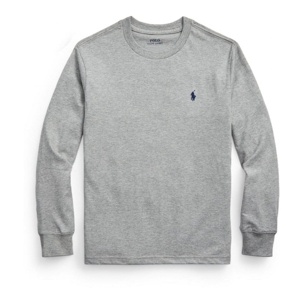 Polo ralph lauren - 'Cotton Jersey Long-Sleeve T-shirt' pour Grands garçons