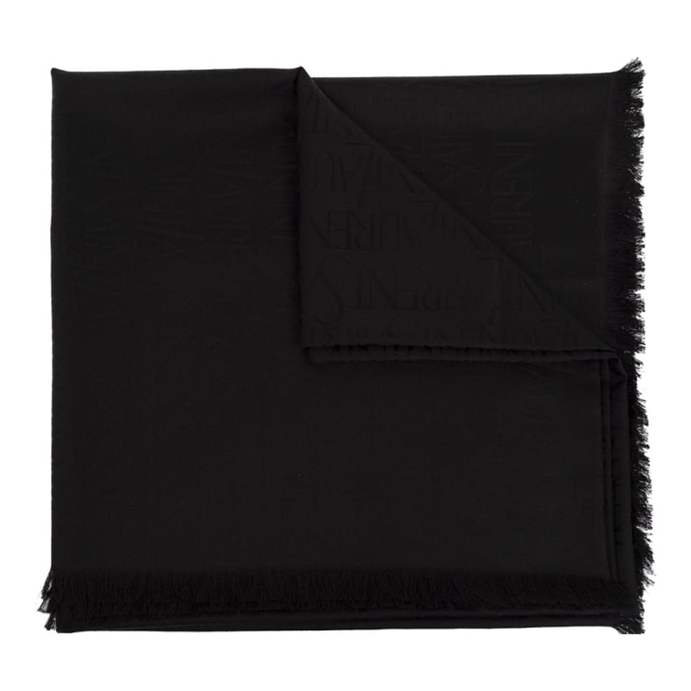 Saint Laurent - Écharpe en laine 'Large Square' pour Hommes