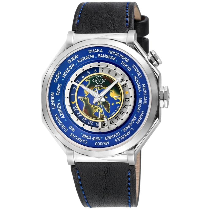 Gevril - Men's Marchese Stainless Steel Case