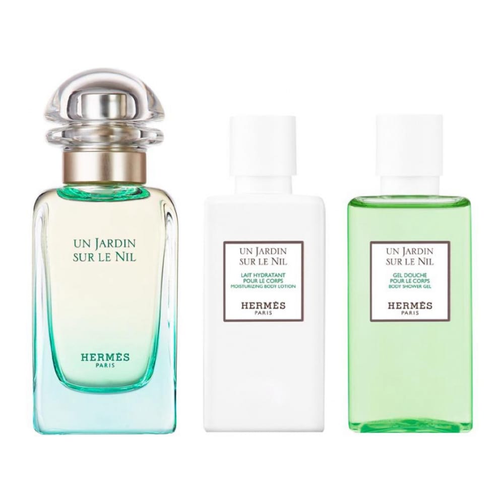 Hermès - Coffret de parfum 'Un Jardin Sur Le Nil' - 3 Pièces