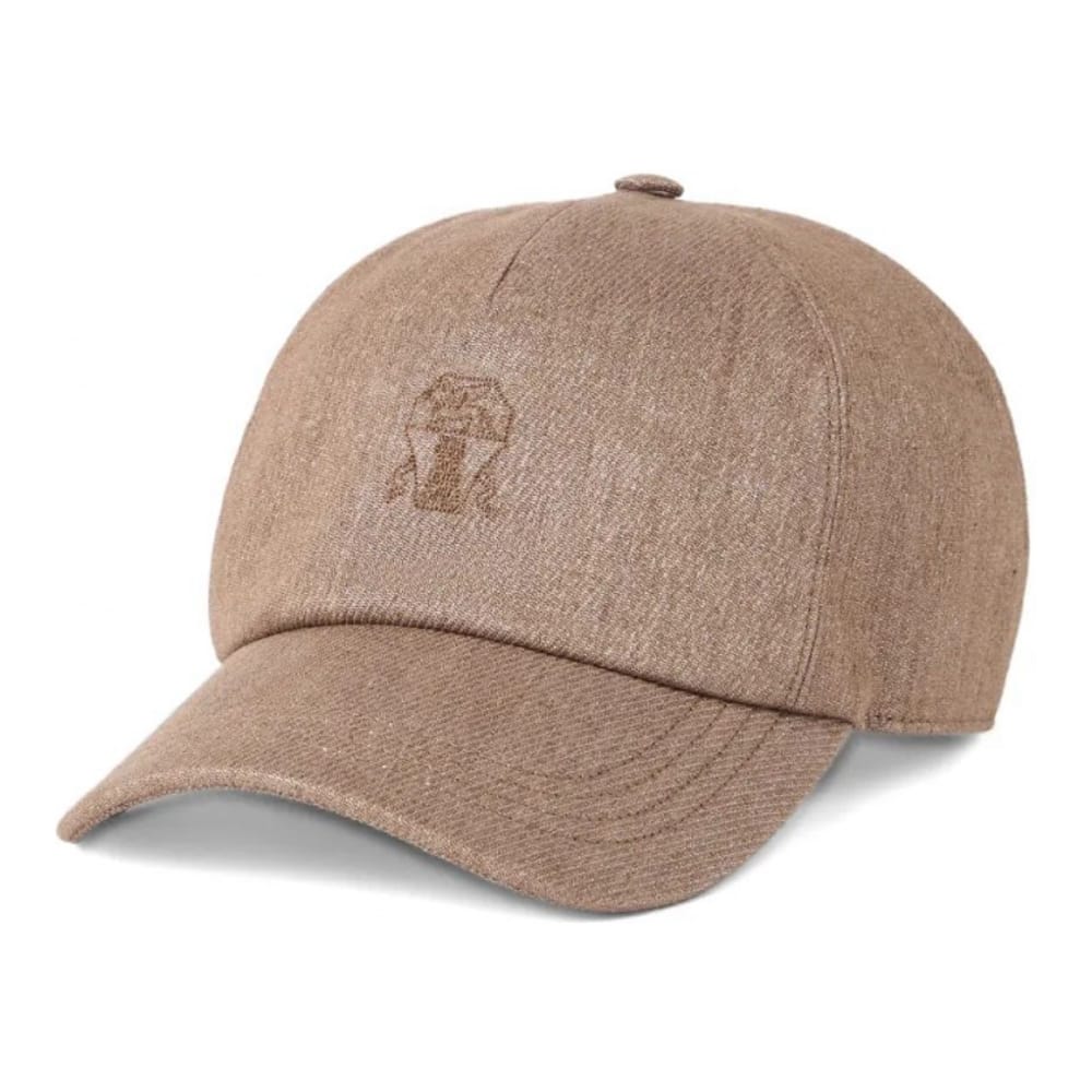 Brunello cucinelli - Casquette 'logo-embroidered' pour Femmes