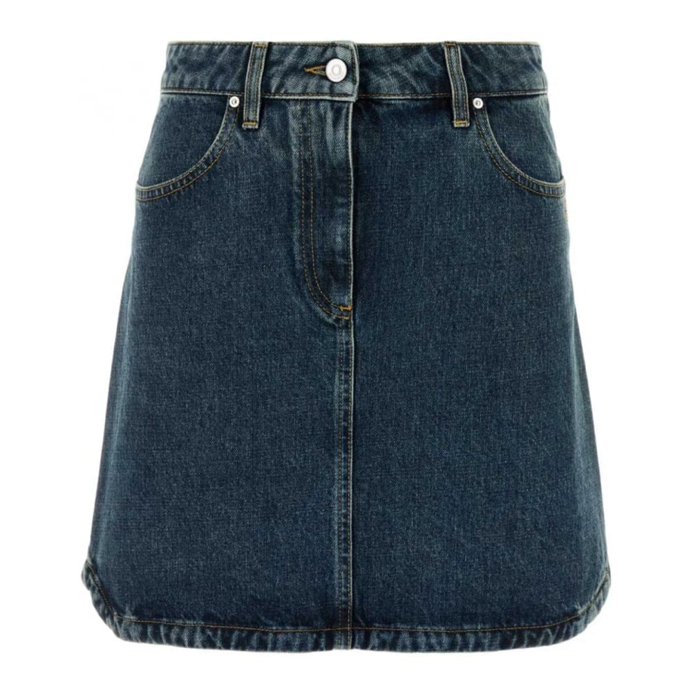 Givenchy - Jupe en Jean 'High-Waisted' pour Femmes