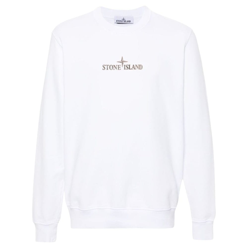 Stone island - Sweatshirt 'Logo-Print' pour Hommes