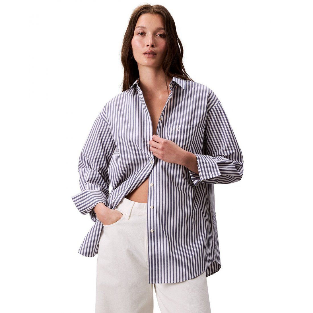 Calvin klein jeans - Femmes's 'Striped Button-Down' Chemise