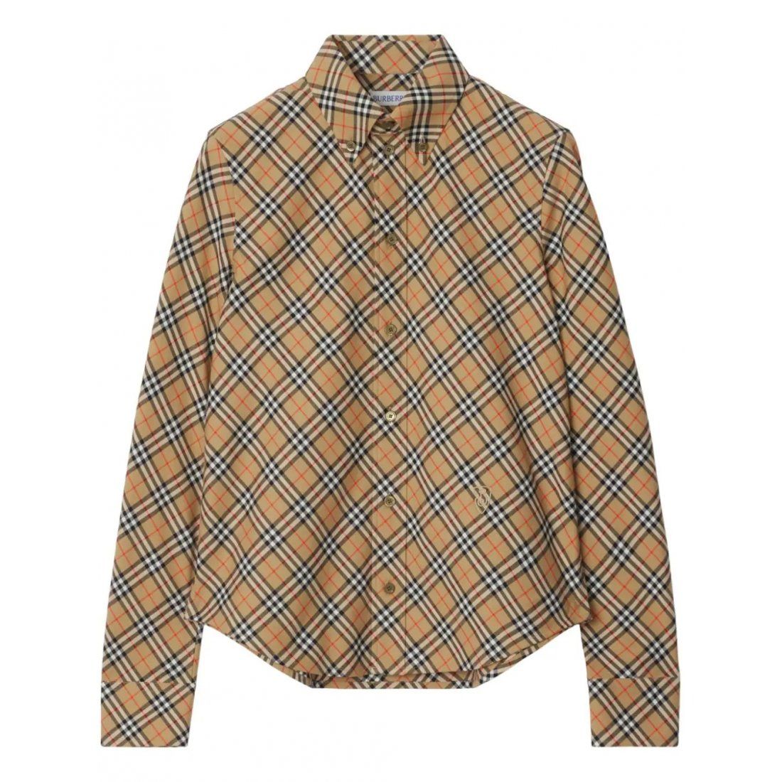 Burberry - Chemise 'Check-Pattern' pour Femmes