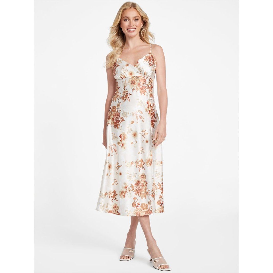 Guess - Robe Midi 'Zhuri' pour Femmes