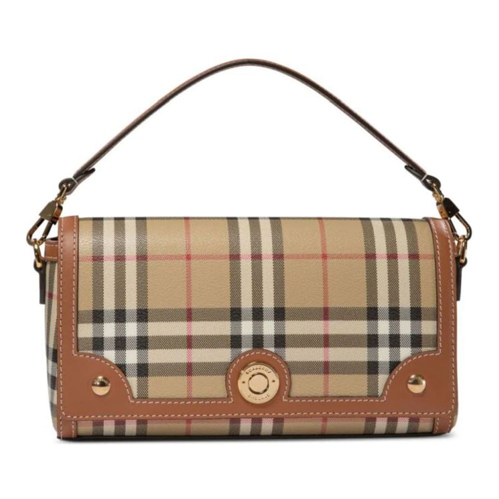 Burberry - Sac à bandoulière 'Vintage Check Logo-Plaque' pour Femmes