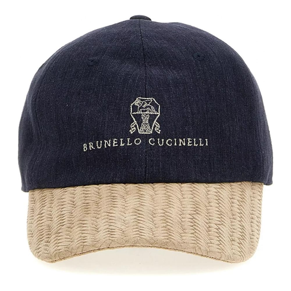 Brunello cucinelli - Casquette 'Logo Embroidery' pour Hommes