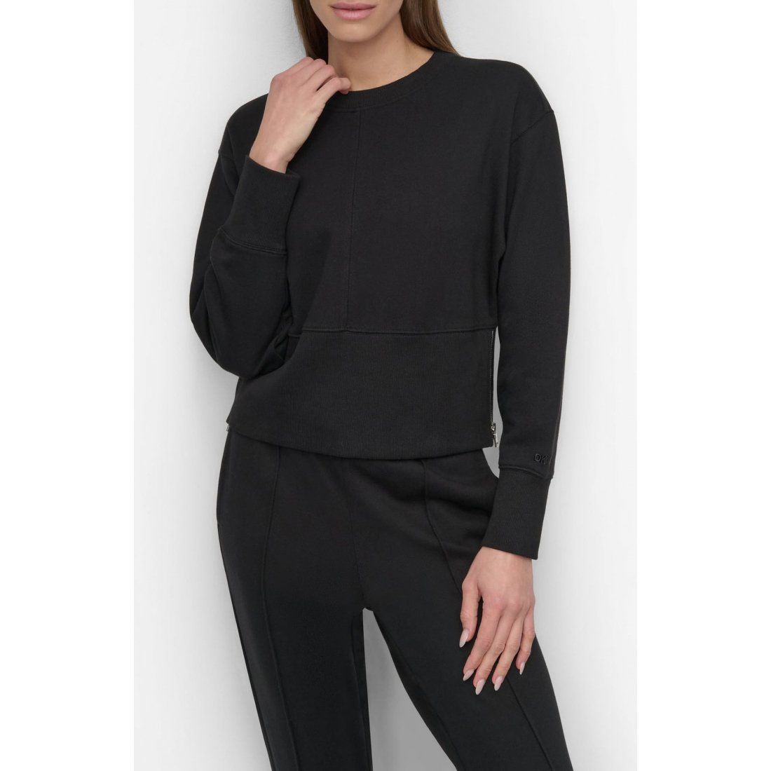 Dkny - Pull 'Center Seam Crop' pour Femmes