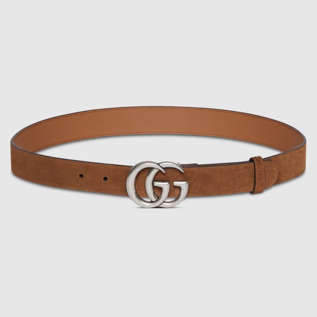 Gucci - Ceinture 'GG Marmont Thin' pour Hommes