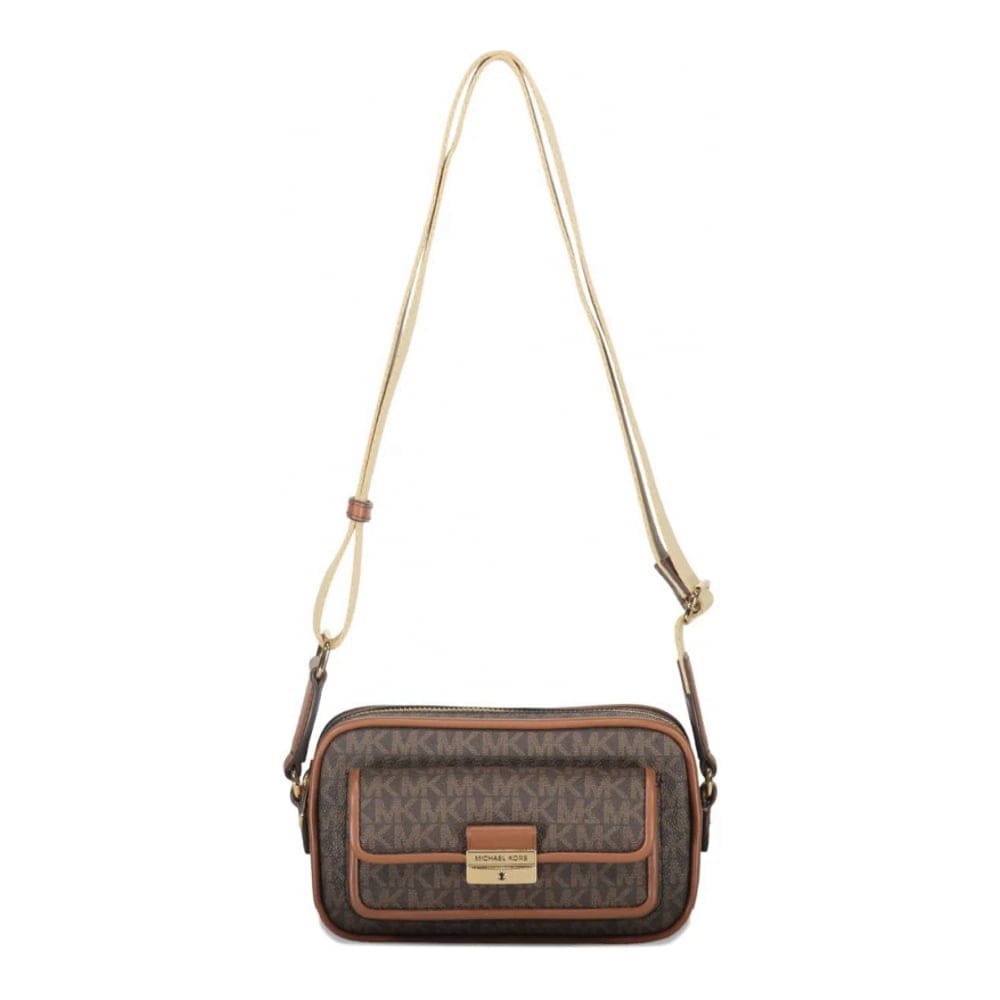 Michael kors - Sac à bandoulière 'Bradshaw Monogram Flap-Pocket' pour Femmes