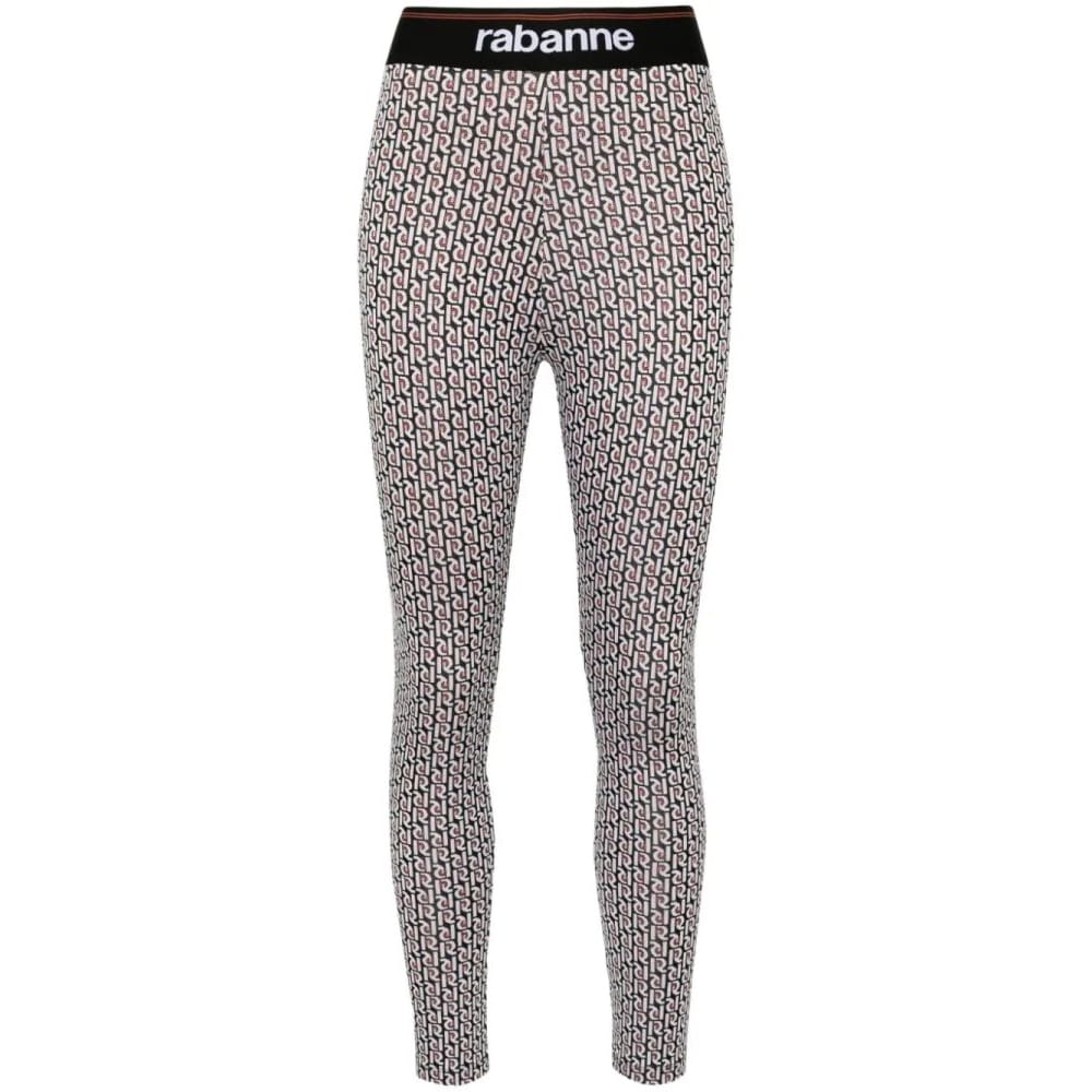 Paco rabanne - Leggings 'Bodyline Monogram' pour Femmes