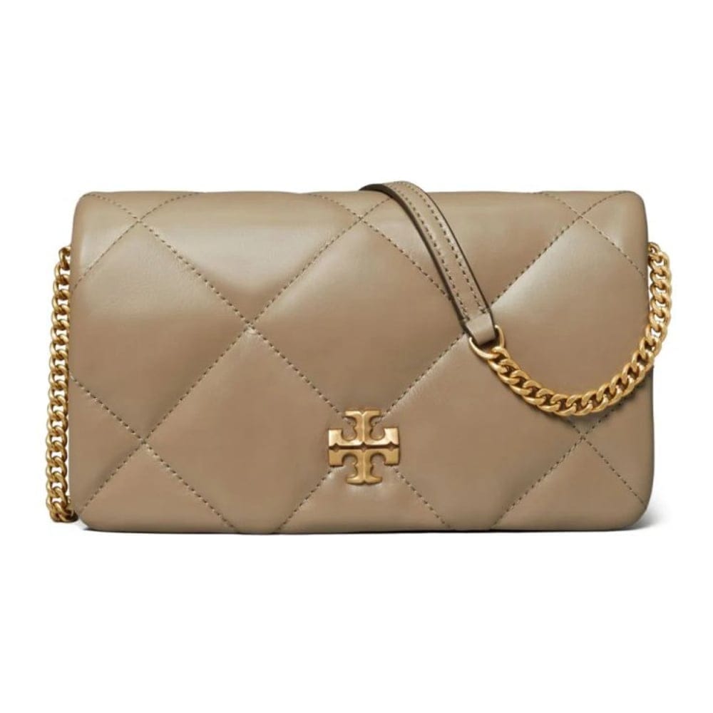 Tory burch - Portefeuille avec chaîne 'Kira Diamond-Quilted' pour Femmes