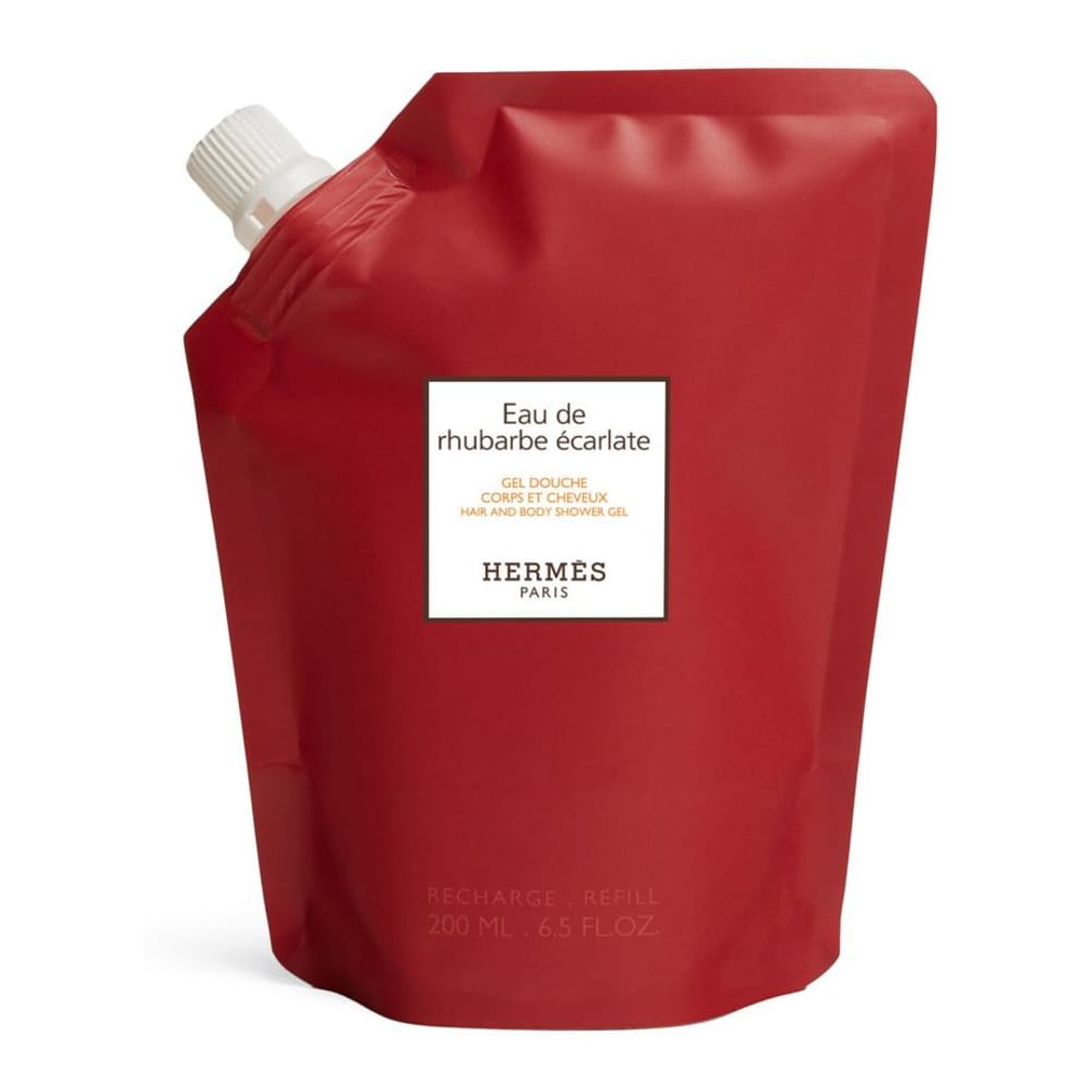 Hermès - Nettoyant pour cheveux et corps - Recharge 'Eau de Rhubarbe Écarlate' - 200 ml