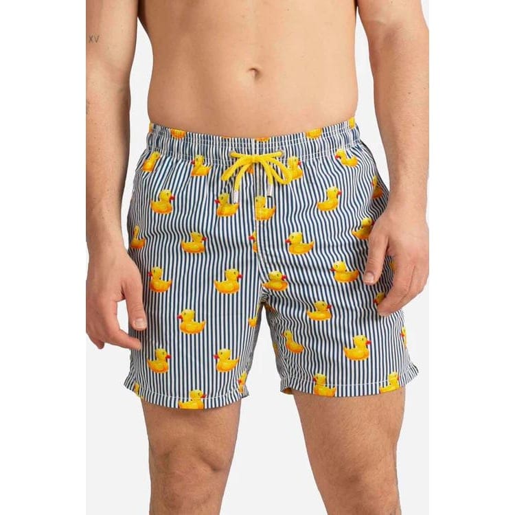 Mc2 saint barth - Chemise de bain 'Ducky Stripes Print' pour Hommes