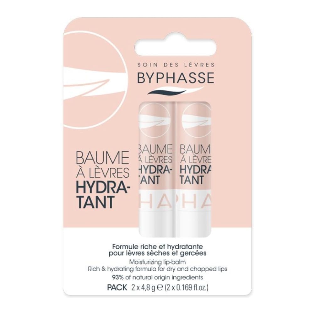 Byphasse - Baume à lèvres 'Hydrating' - 2 Pièces