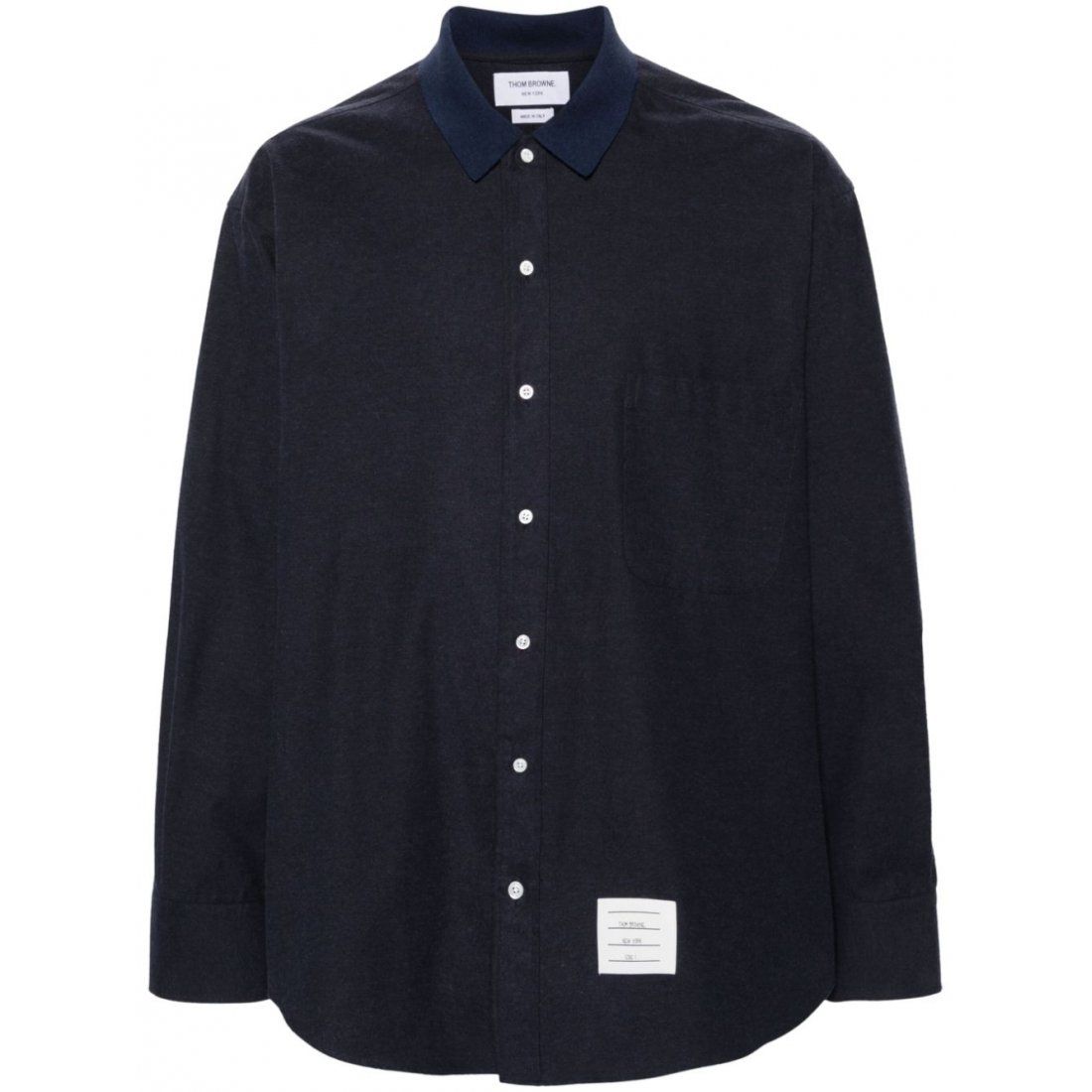 Thom browne - Chemise 'RWB Stripe-Print' pour Hommes