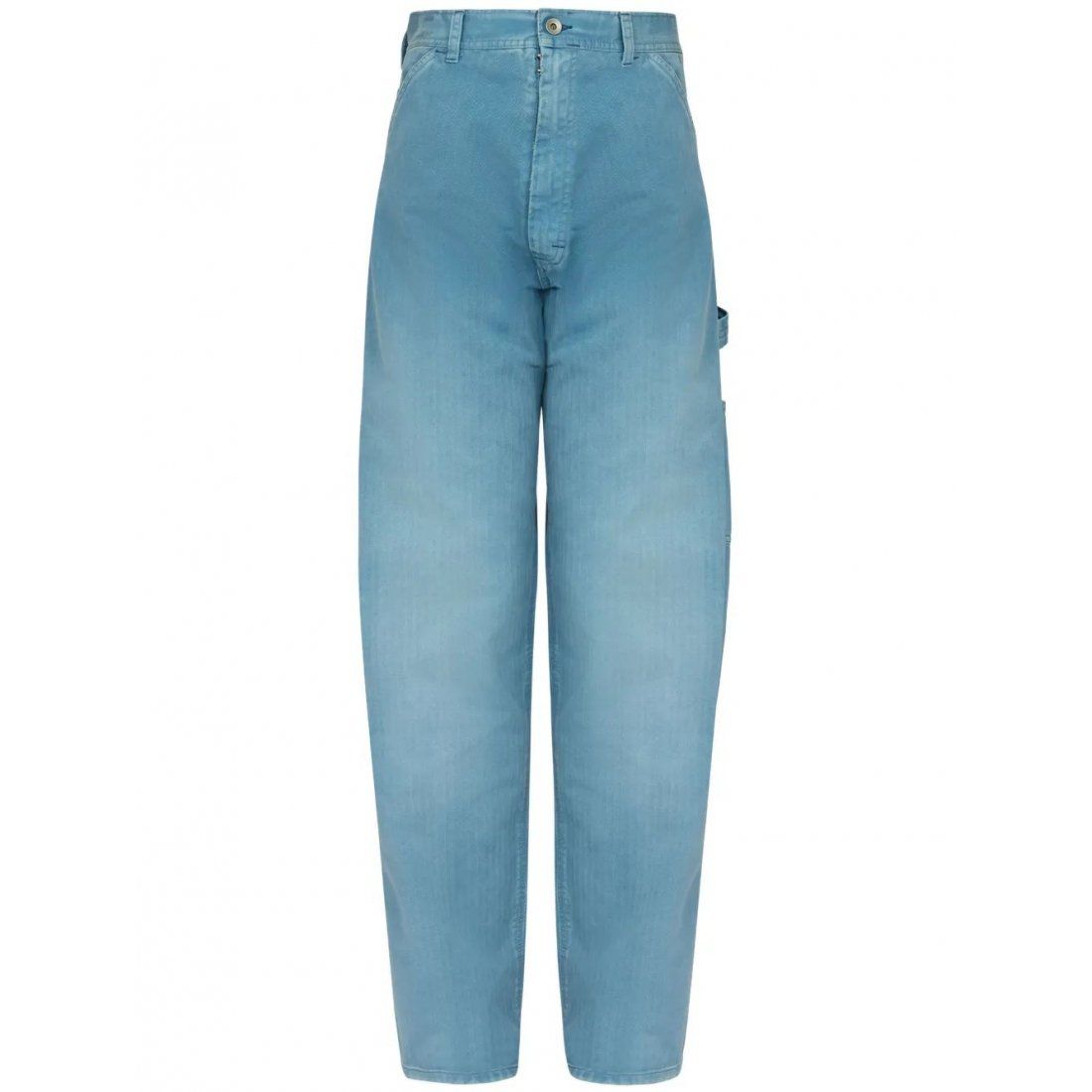 Maison margiela - Jeans 'Embroidered-Logo Drop-Crotch Wide-Leg' pour Hommes