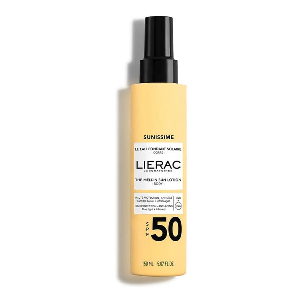 Lierac - Lotion de protection solaire 'Sunissime The Melt-in Sun SPF50' - Tous types de peau, 150 ml