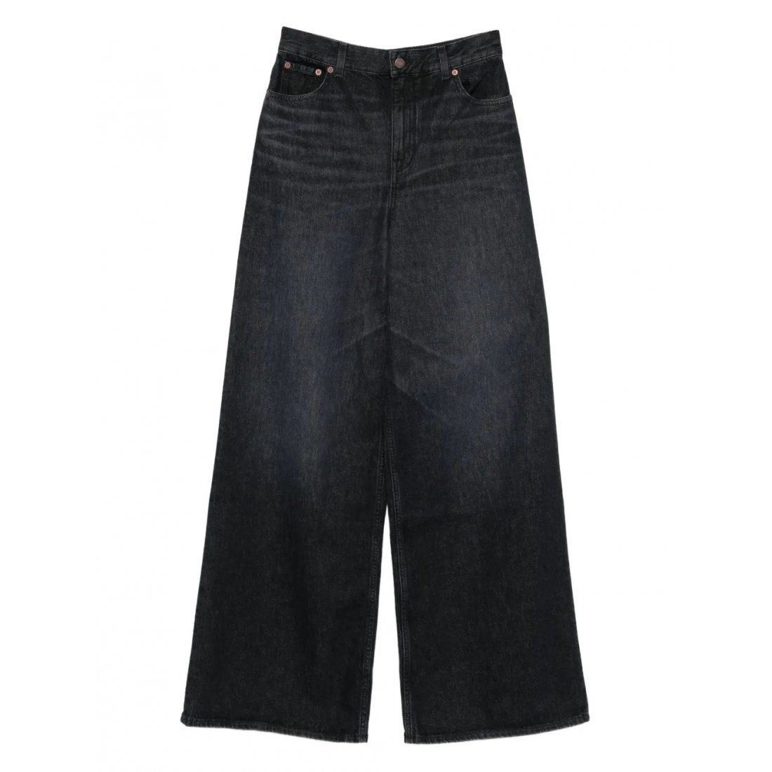 Chloé - Jeans 'Buttoned Wide-Leg' pour Femmes