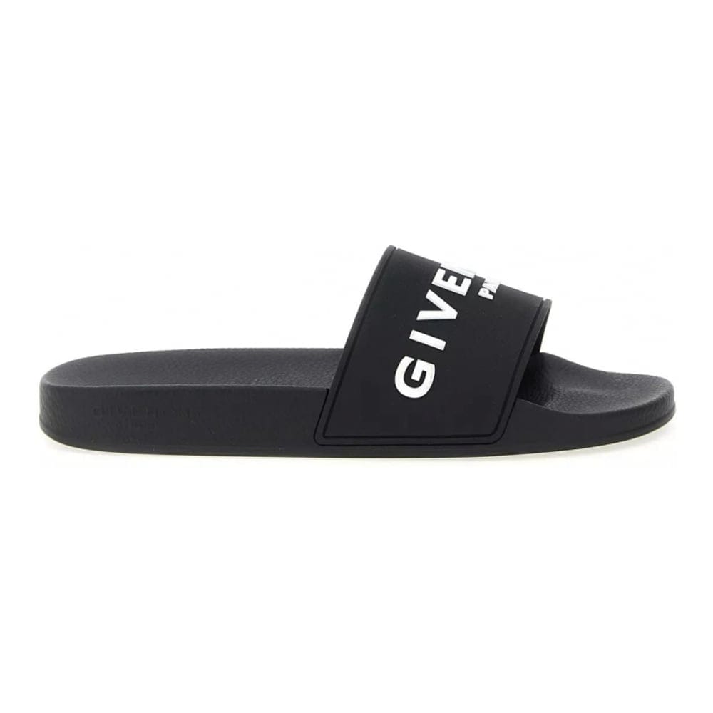 Givenchy - Claquettes 'Logo' pour Hommes