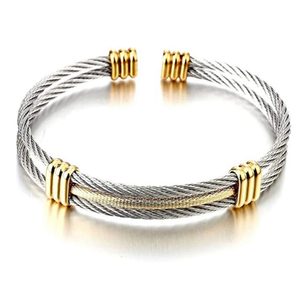 Stephen oliver - Bangle 'Cable Cuff' pour Hommes