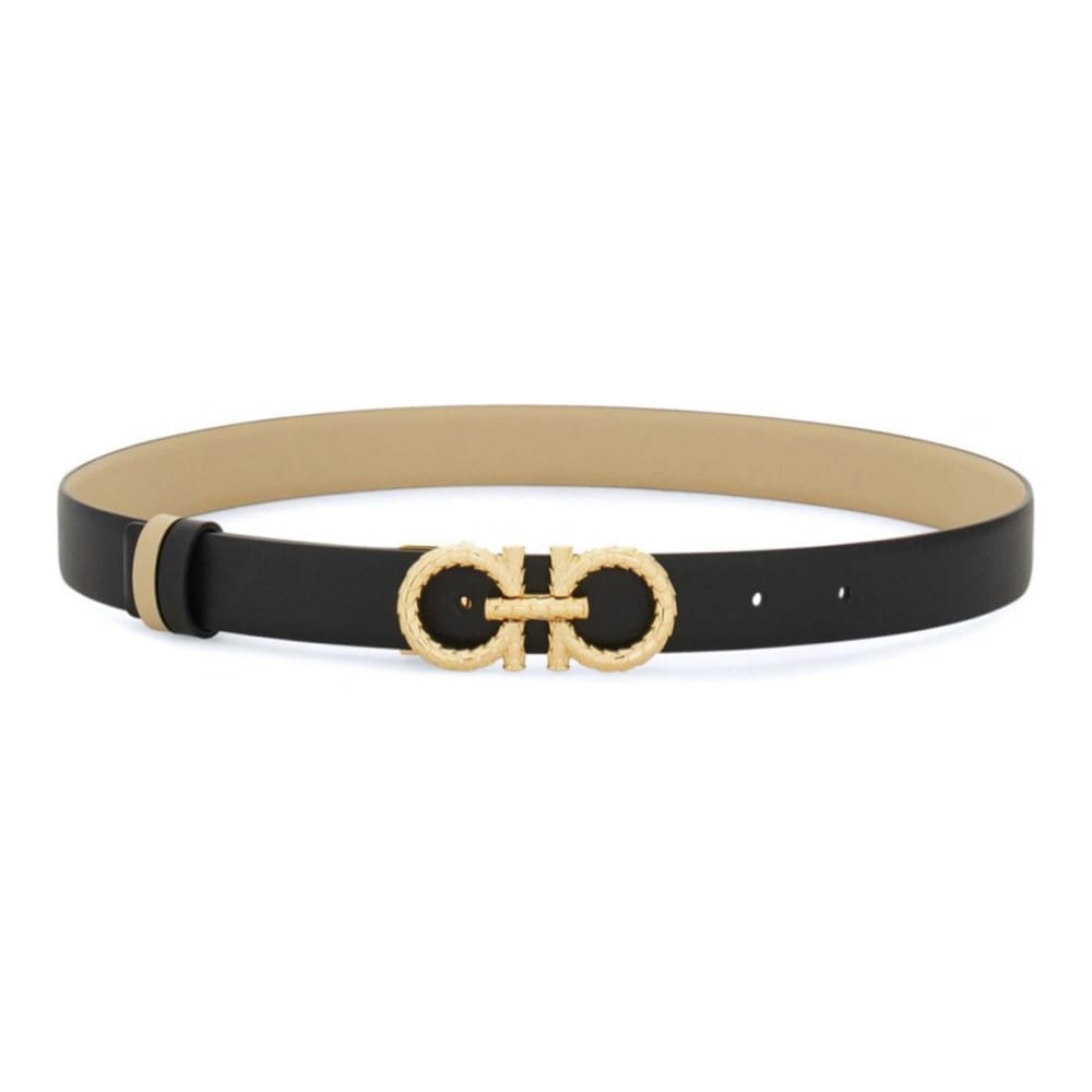 Ferragamo - Ceinture 'Reversible Gancini-Buckle' pour Femmes