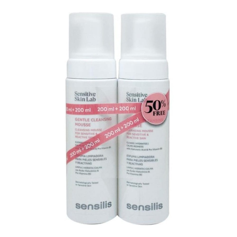 Sensilis - Mousse nettoyant 'Gentle' - 200 ml, 2 Pièces