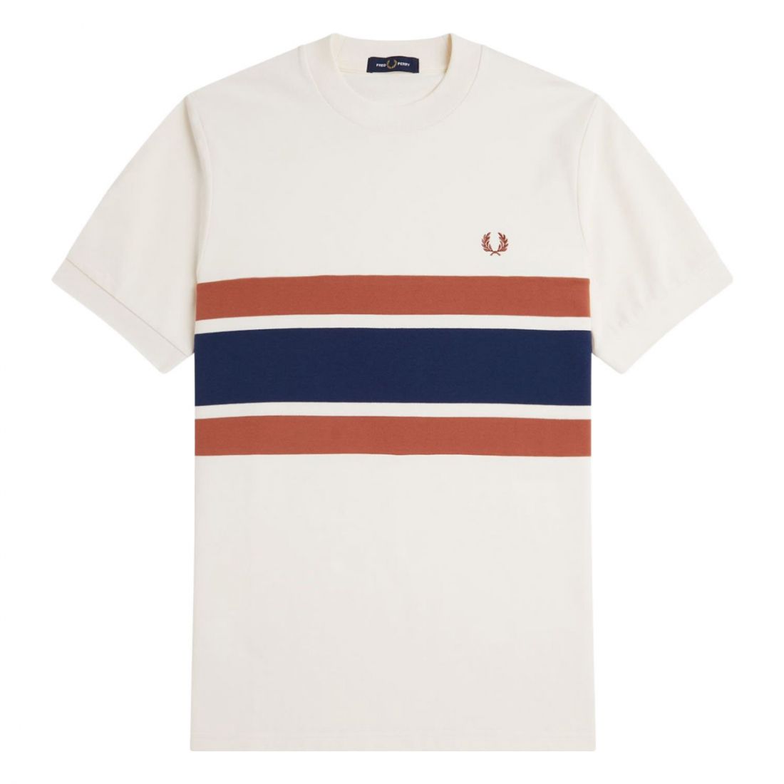 Fred perry - T-shirt 'With Striped Motif' pour Hommes