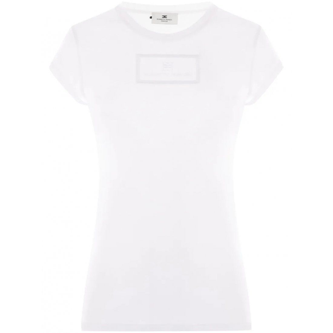 Elisabetta franchi - T-shirt 'Logo-Print' pour Femmes