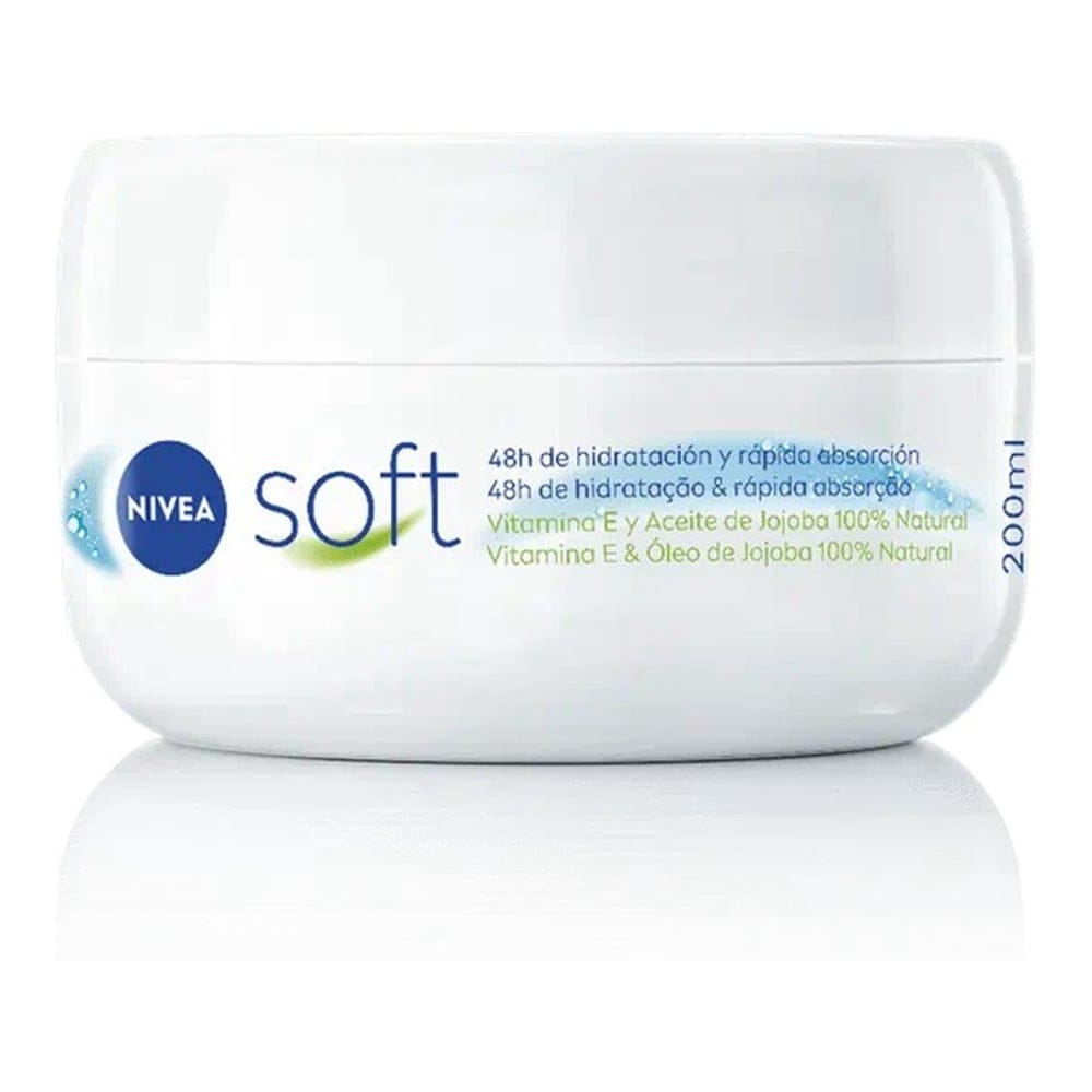 Nivea - Crème Corporelle 'Soft' - Tous types de peau, 200 ml