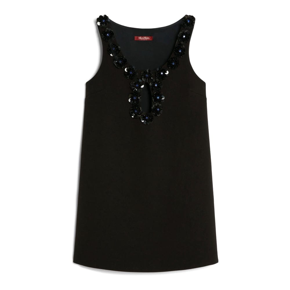 Max mara studio - Robe mini 'Embroidered Sablé' pour Femmes