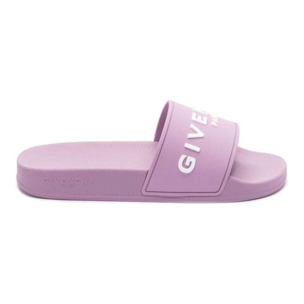 Givenchy - Claquettes 'Logo-Appliqué' pour Femmes