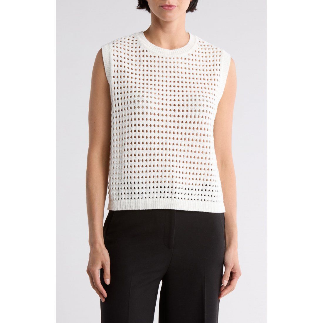 Donna karan - Gilet 'Open Stitch' pour Femmes