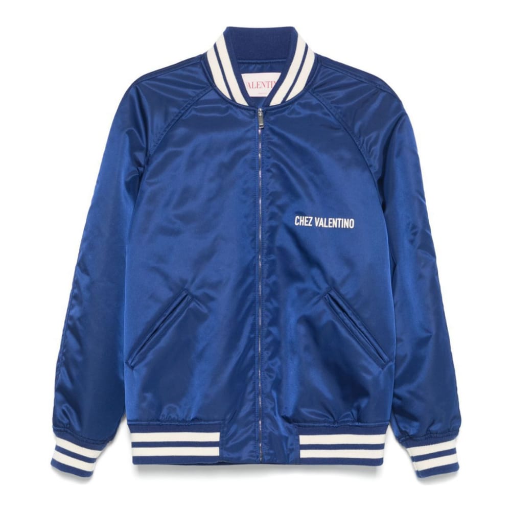 Valentino - Blouson bomber 'Logo-Print' pour Hommes