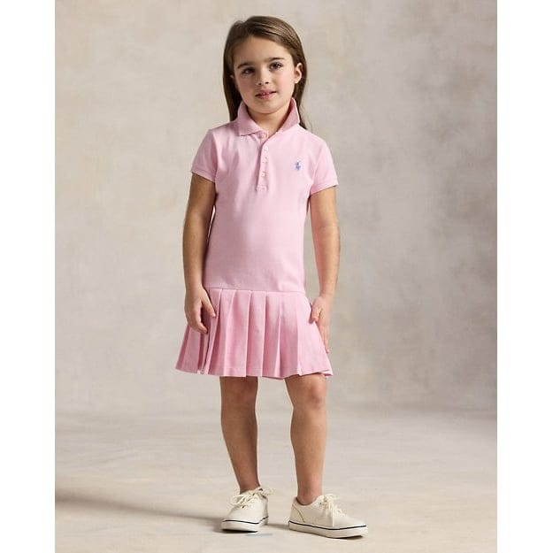 Ralph lauren - "Robe Polo 'Pleated Stretch' pour Bambins & petites filles"