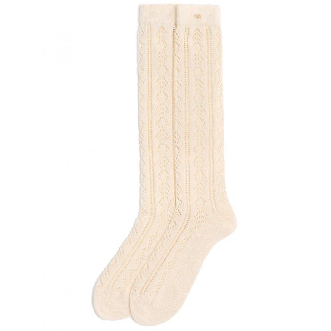Valentino - "Chausettes 'VLogo Perforated' pour Hommes"-M/L