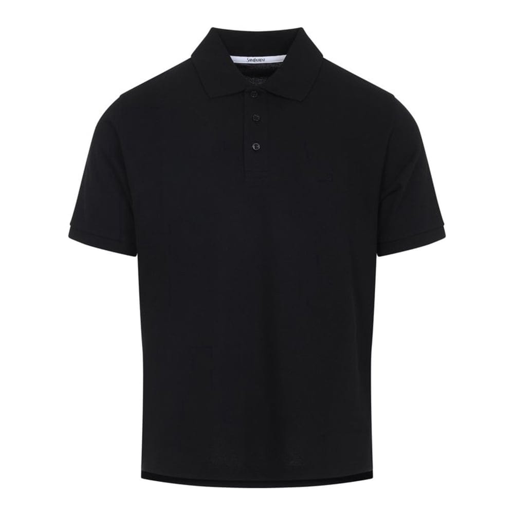 Saint laurent - Polo 'Button Detailed Short-Sleeved' pour Hommes