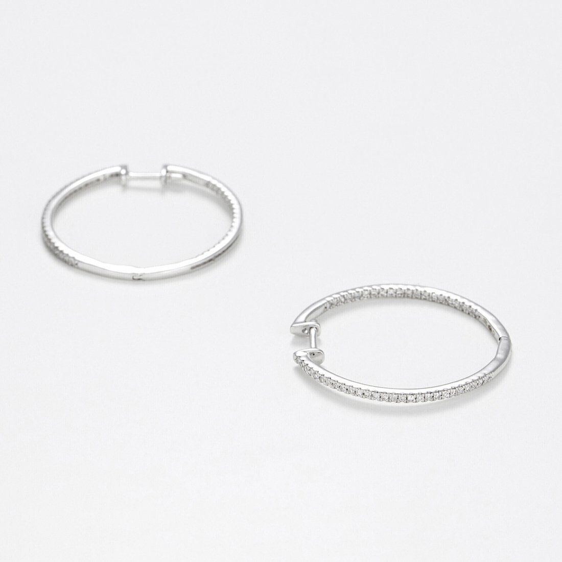 Paris vendôme - Boucles d'oreilles 'Créoles De Diamants' pour Femmes