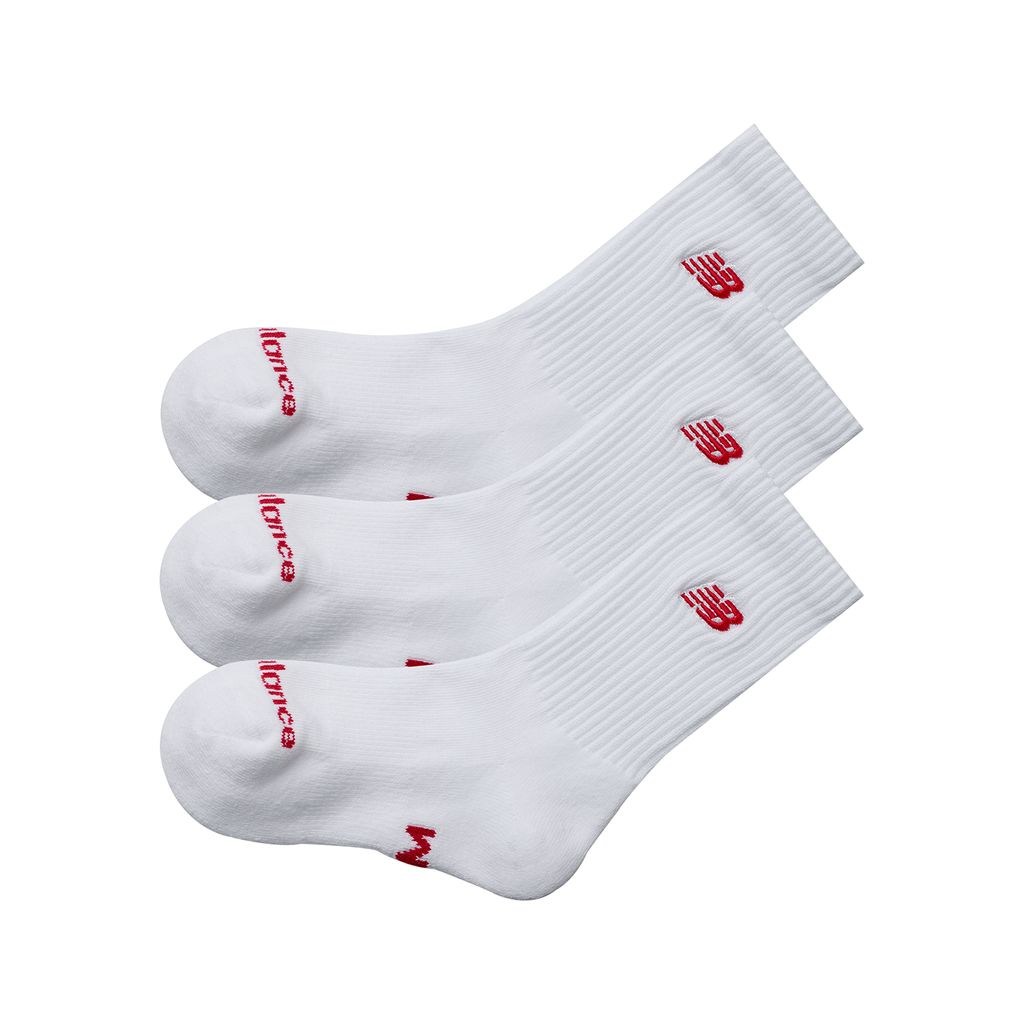 New balance Kids Patch Logo Crew 3 Pack-M M