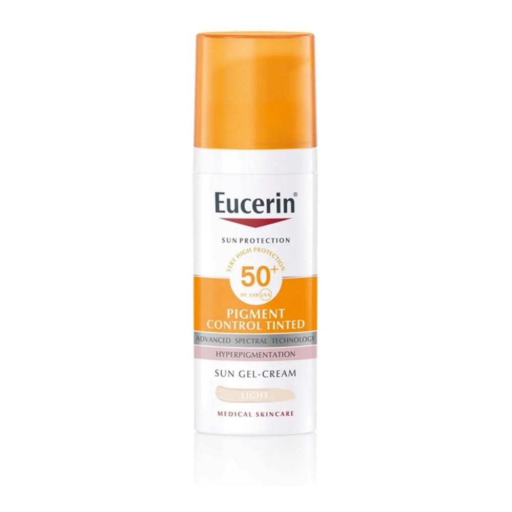 Eucerin - Crème solaire teintée 'Sun Pigment Control Tinted SPF50+' - Light 50 ml