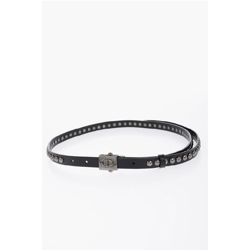 Christian dior - Ceinture 'Logo Buckle Studded' pour Femmes