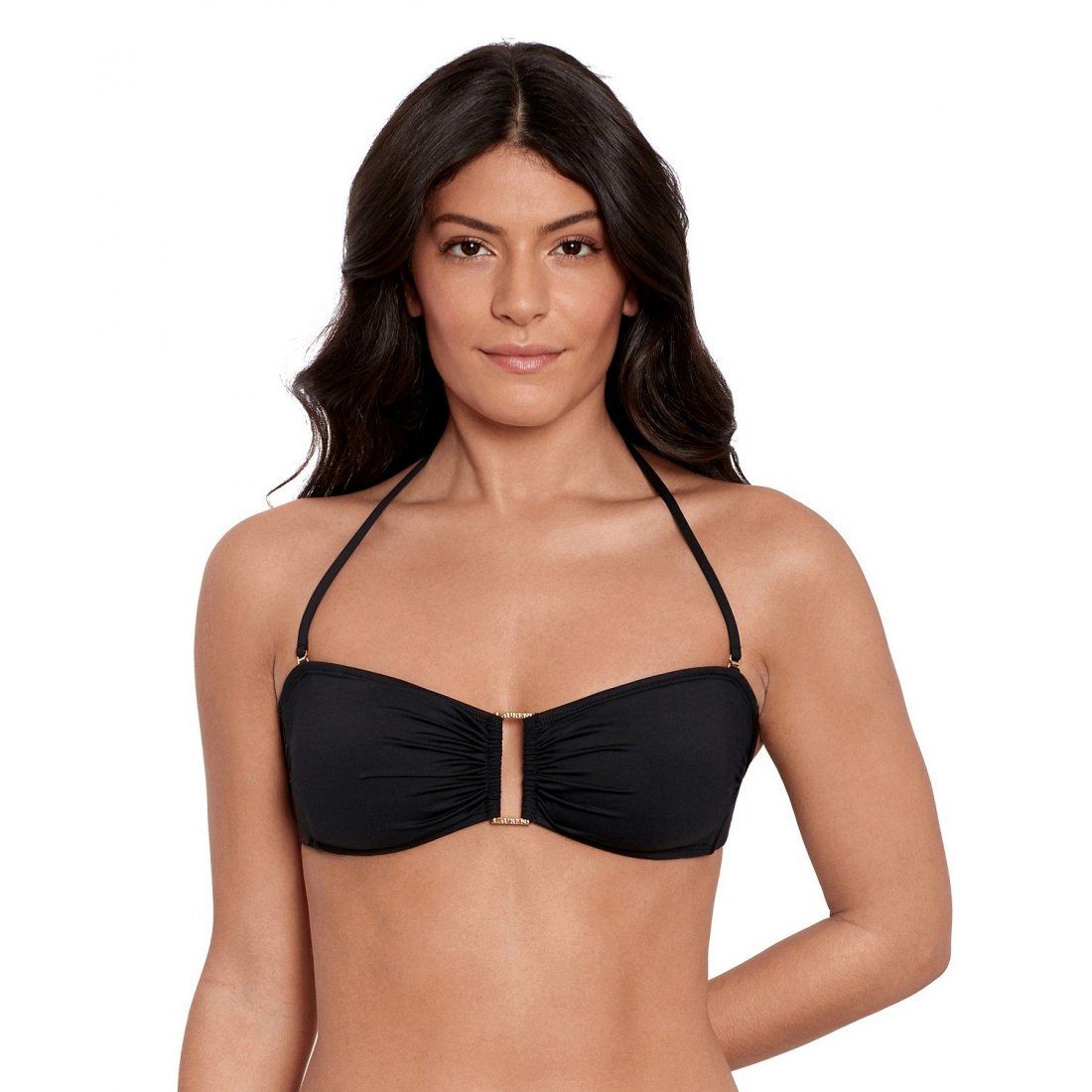 Lauren ralph lauren - 'Ring Bandeau Bra Swim Top' pour Femmes