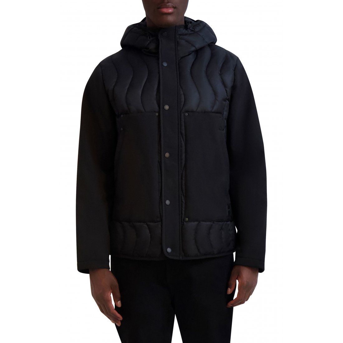 Karl lagerfeld paris - Veste 'Mixed Media Jacket' pour Hommes