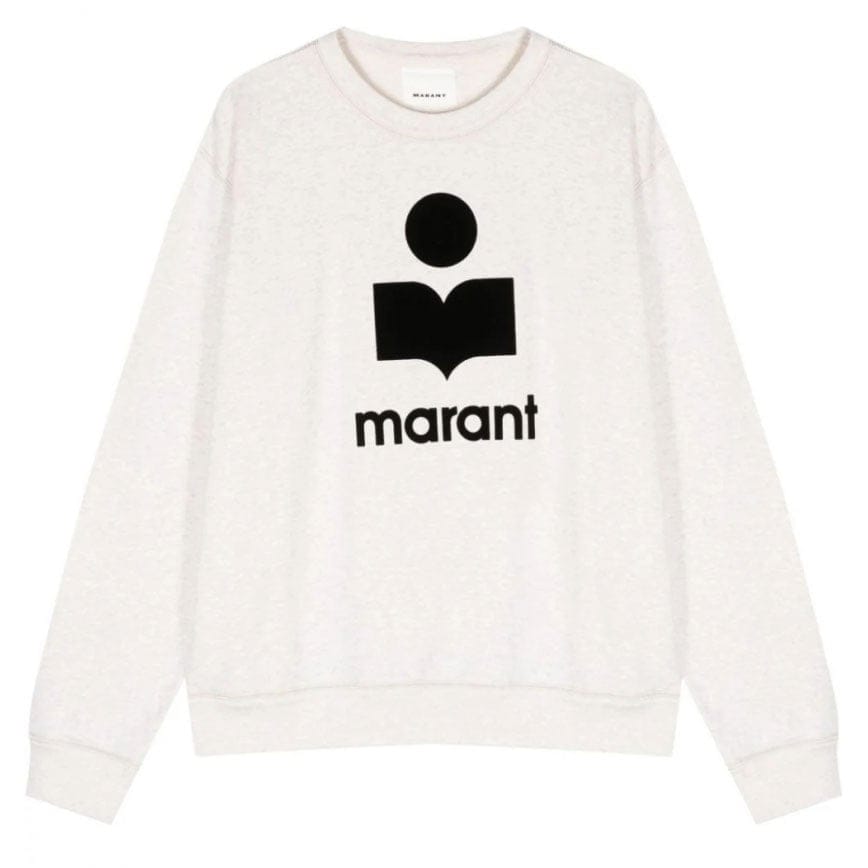 Isabel marant - Sweatshirt 'Mikoy Flocked-Logo' pour Hommes