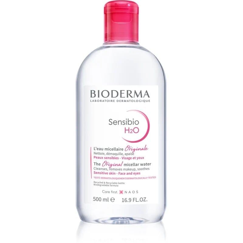 Bioderma - Eau micellaire 'Sensibio H2O' - 500 ml