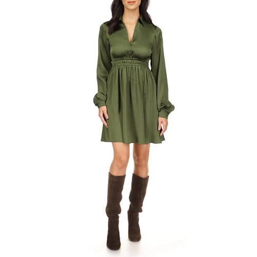 Michael michael kors - 'Smocked Mini Dress' pour Femmes